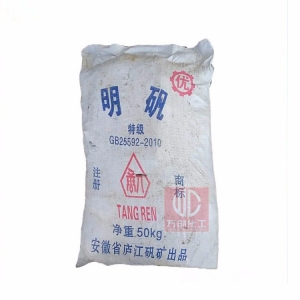 明礬，工業(yè)明礬，KAl(SO?)?·12H?O